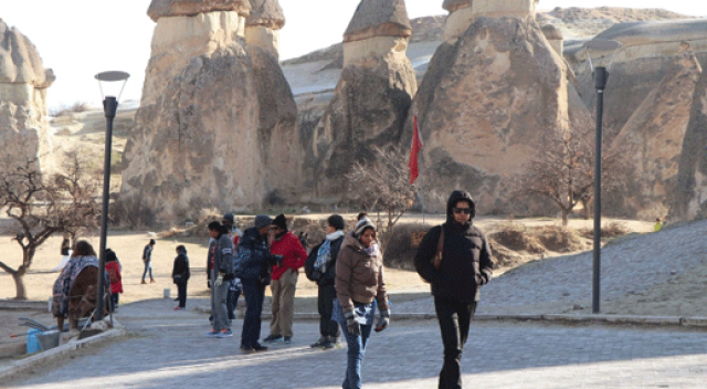 Kapadokya’ya 11 ayda 2 milyon 100 bin turist geldi