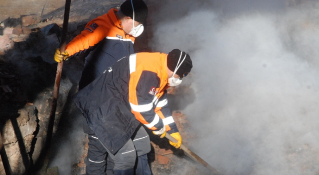 Kastamonu’da yangın alanında arama çalışmaları sonlandırıldı