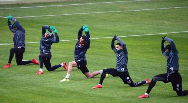 Konyaspor, Fener maçı hazırlıklarını sürdürdü