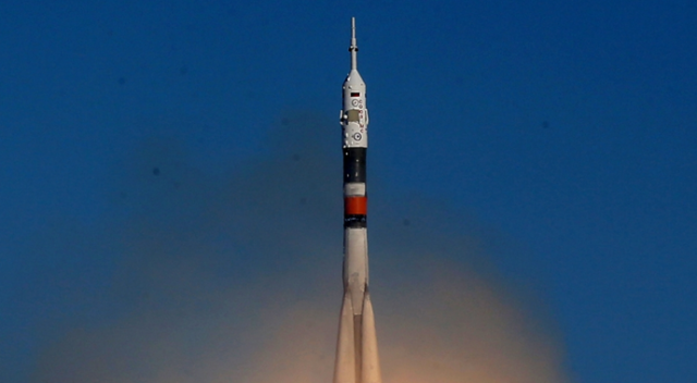 Soyuz uzaya fırlatıldı