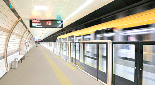 Sürücüsüz metro 4 günde  292 bin 344 yolcu taşıdı