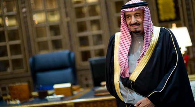Suudi Arabistan Kralı, Trump ile görüştü