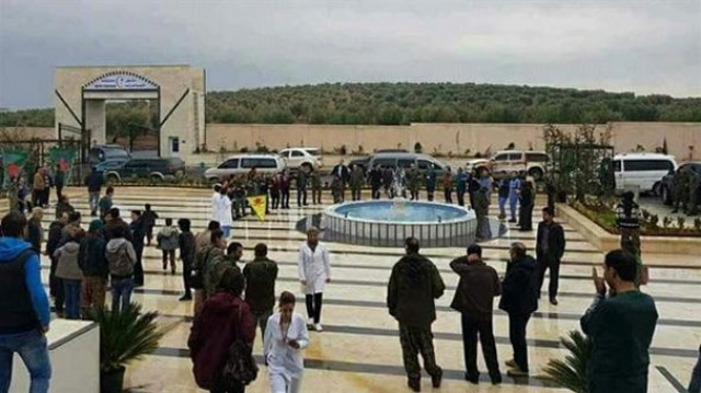 Teröristler PKK hastanesi açtı