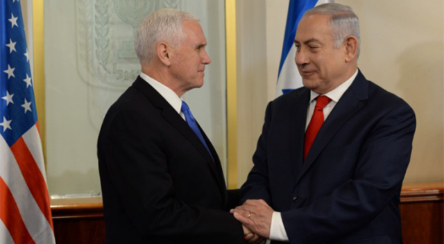 ABD Başkan Yardımcısı Pence İsrail&#039;de