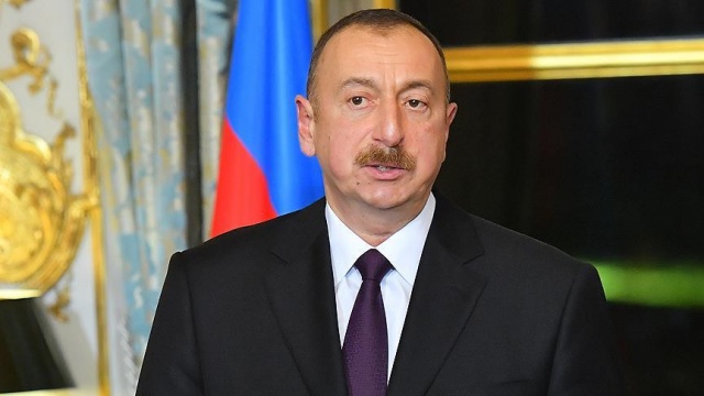 Aliyev: Bakü-Tiflis-Kars demiryolu Azerbaycan&#039;ı ulaştırma merkezine dönüştürecek