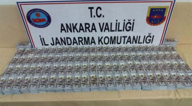 Ankara&#039;da 5 milyon dolar sahte para yakalandı