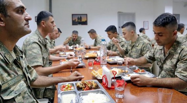 Askerin yemeği için  iki bakanlık anlaştı