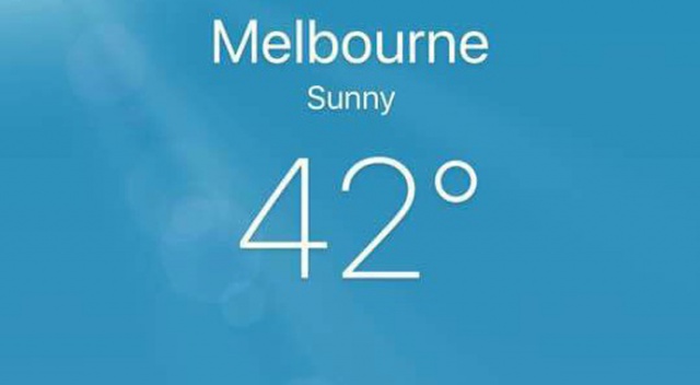 Avustralya’da hava sıcaklığı 42 dereceyi buldu