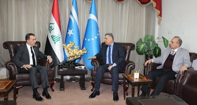 Bağdat Büyükelçisi Yıldız&#039;dan Irak Türkmen Cephesi&#039;ne taziye ziyareti