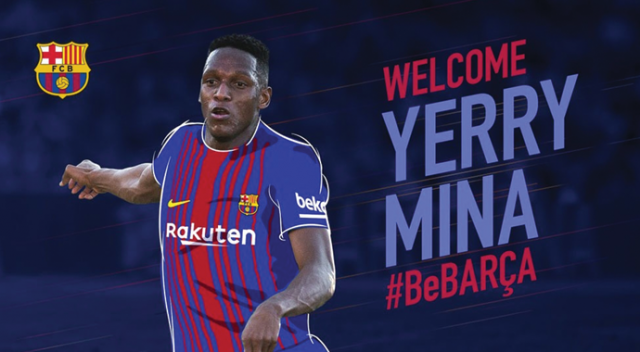 Barcelona Yerry Mina’yı transfer etti