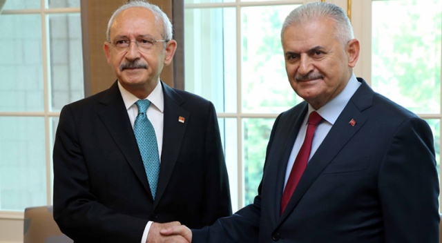 Başbakan Yıldırım, CHP Lideri Kılıçdaroğlu ile görüştü