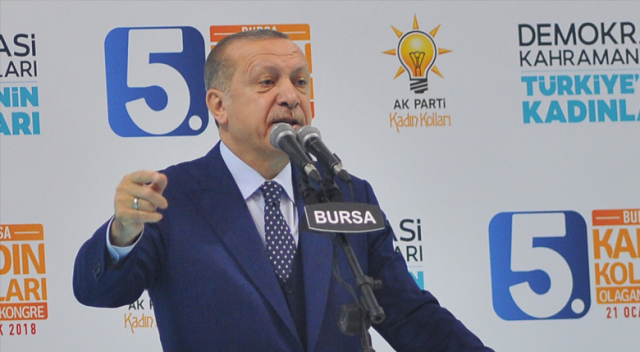 Erdoğan: Karşımıza çıkanı ezer geçeriz