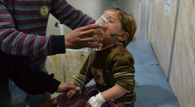 Esad rejimi, Doğu Guta&#039;da sivilleri klor gazıyla hedef aldı