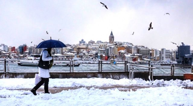 İstanbul, yarıyıl tatilinin ilk haftası kar bekliyor...