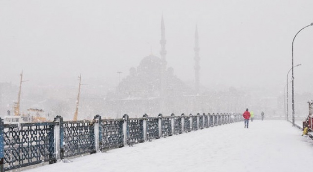 Meteoroloji saat verdi! İstanbul&#039;a kar geliyor | 14 Ocak Pazar, hava durumu
