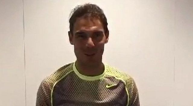 Nadal&#039;dan Türkiye&#039;ye anlamlı mesaj