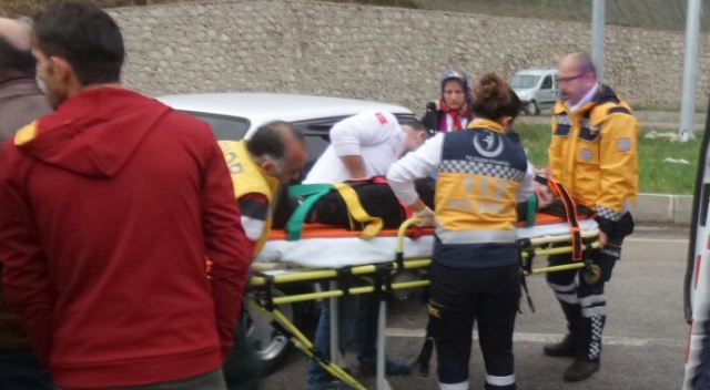 Sinop’ta trafik kaza: 1 yaralı