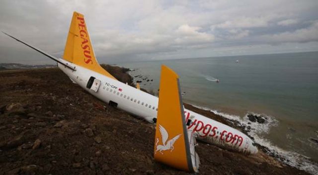 Trabzon&#039;da pistten çıkan uçakla ilgili şaşırtan iddia