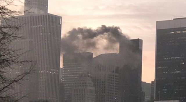 Trump Tower&#039;da yangın çıktı