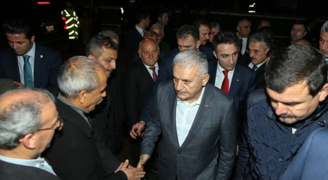 Başbakan Yıldırım&#039;dan şehit ailelerine taziye ziyareti