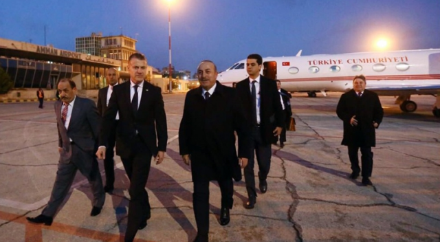 Dışişleri Bakanı Çavuşoğlu, Amman’da