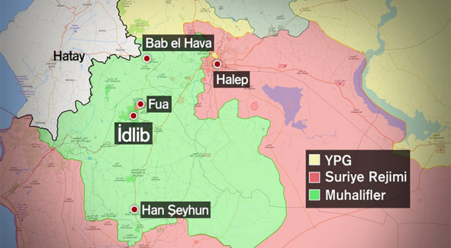 Esad&#039;ın İdlib&#039;e yoğun saldırıları sürüyor: 16 sivil öldü