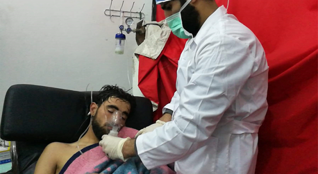 Esed rejimi İdlib&#039;e klor gazıyla saldırdı