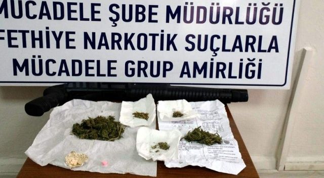 Fethiye’de uyuşturucu operasyonunda 1 tutuklama