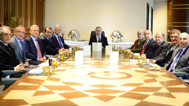Galatasaray&#039;da başkanlar buluştu