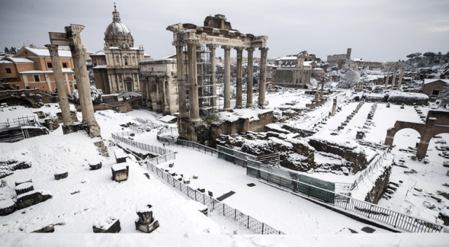 Kar ve don Avrupa&#039;yı olumsuz etkiledi