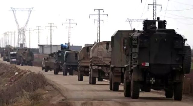 TSK konvoyu, yeni gözlem noktası için İdlib bölgesine intikal etti