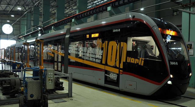 Yerli ve millî tramvayla 127 milyon lira tasarruf sağlandı