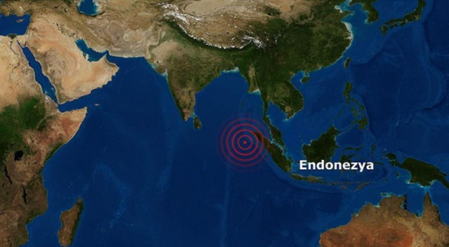 Endonezya&#039;da 5,7 şiddetinde deprem oldu