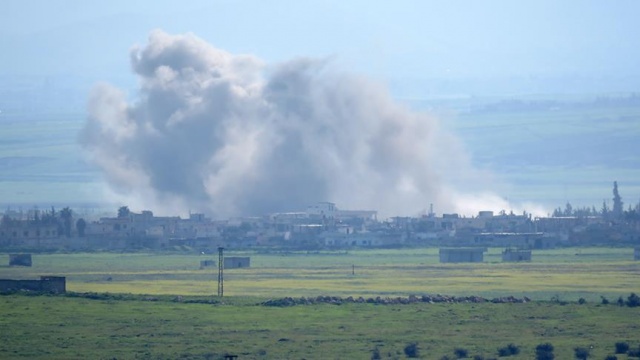 Hama&#039;ya hava saldırıları: 4 ölü, 5 yaralı