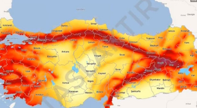 İşte Türkiye&#039;nin yeni deprem haritası