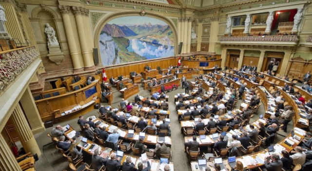 İsviçre Parlamentosu gündem olmadığı için açılmadı