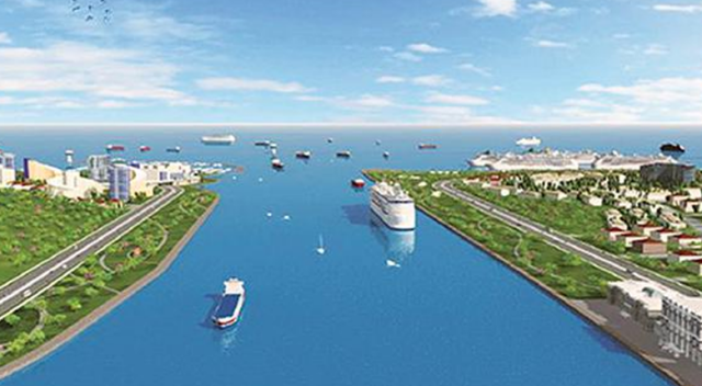 Kanal İstanbul&#039;dan 340 metrelik gemi rahatlıkla geçecek