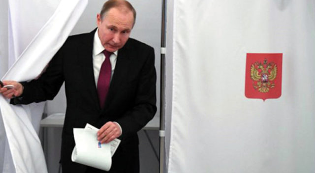 Rusya&#039;daki başkanlık seçimini Putin kazandı
