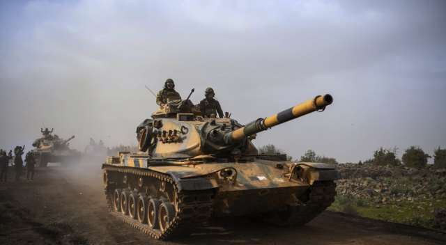 Tanklar Afrin’i kuşattı
