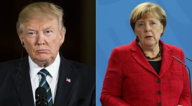 Trump ile Merkel&#039;den &#039;İngiltere ile dayanışma&#039; vurgusu
