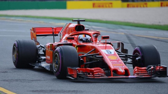 Bahreyn&#039;de pole pozisyonu Vettel&#039;in