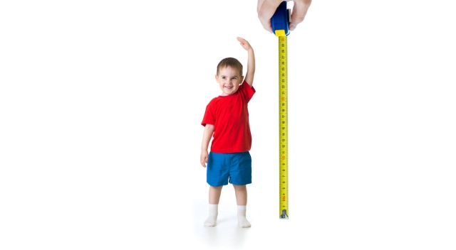 Çocuğun sağlığını boyundan ölçün