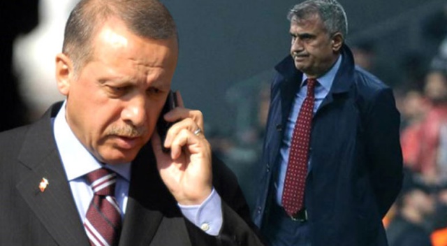 Cumhurbaşkanı Erdoğan, Şenol Güneş&#039;i aradı