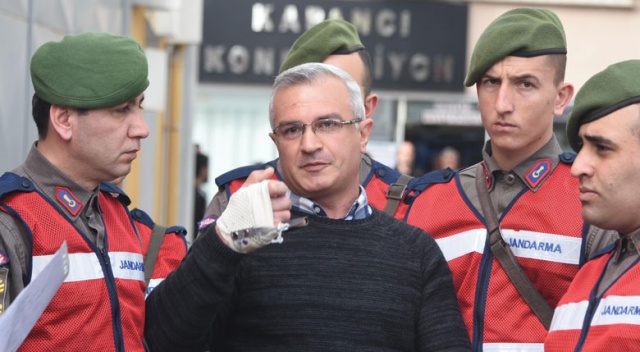 Edirne&#039;de polisi şehit eden tutuklu Azeri sanığa olay yerinde keşif yaptırıldı