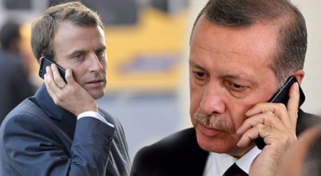 Erdoğan, Fransız mevkidaşıyla görüştü