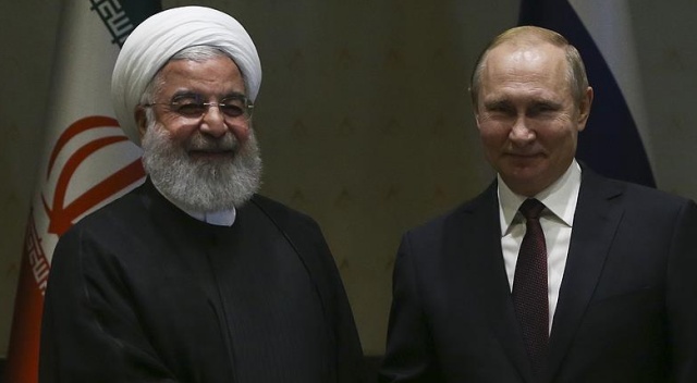 Putin ile Ruhani Suriye&#039;yi görüştü