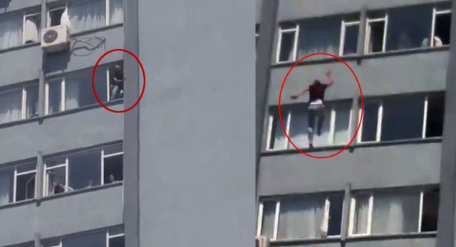 Şişli Etfal Eğitim Araştırma Hastanesinde bir kişi 6. kattan atladı