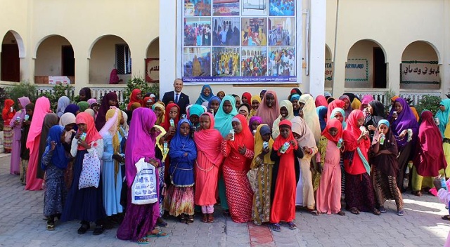 Somali&#039;deki bir okulda Türkçe yabancı dil olarak müfredata girdi