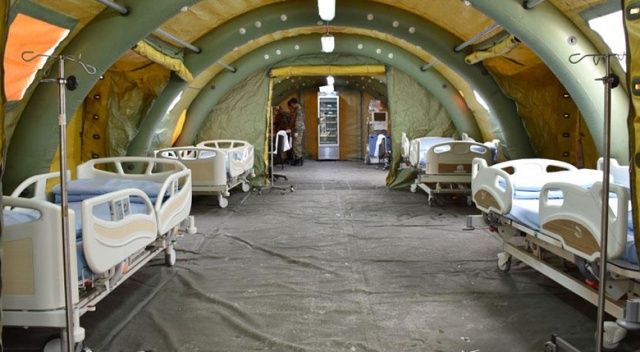 TSK&#039;dan Afrinlilere acil yardım hastanesi