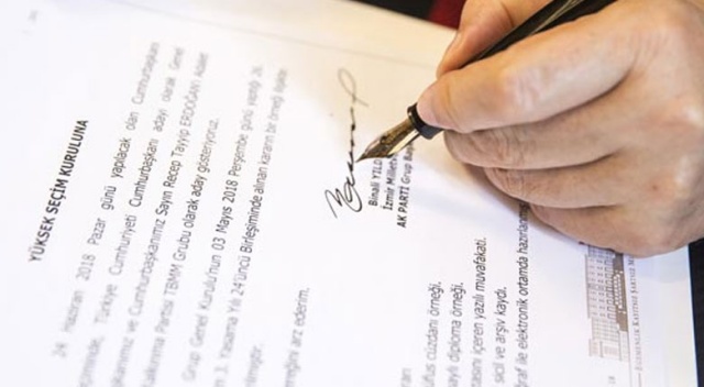 Başbakan Yıldırım dilekçeyi imzaladı!